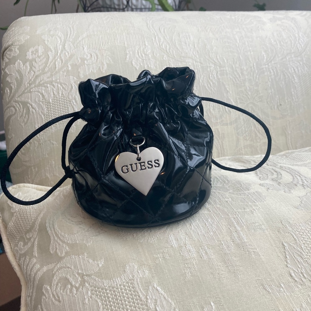 GUESS Black Watch Pouch/Mini Bag